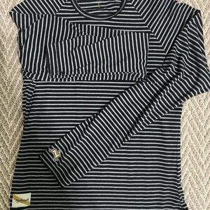Women’s Tracksmith Horizon Striped Long Sleeve Shirt